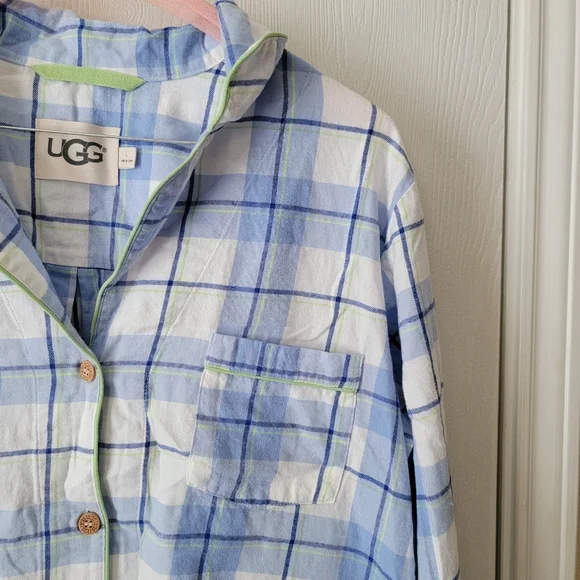 UGG Raven Plaid Pajama Top - Picture 9 of 10